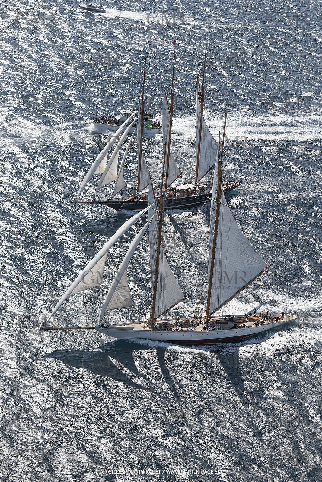28 09 2022? Saint-Tropez,(FRA,83), Les Voiles de Saint-Tropez 2022 Régate N° 2 poup les modernes, navigation libre pour les grandes goélettes