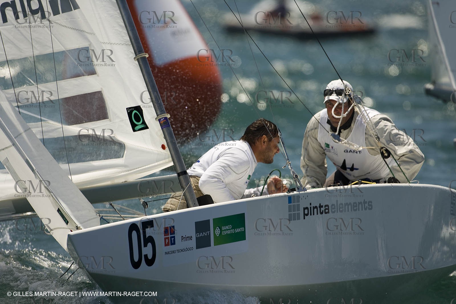 07-05-07 - ISAF SAILING WORLD CHAMPIONSHIPS - CASCAIS 2007 - DAY 2 - Star Class - GERMANY - PICKEL,BORKOWSKI