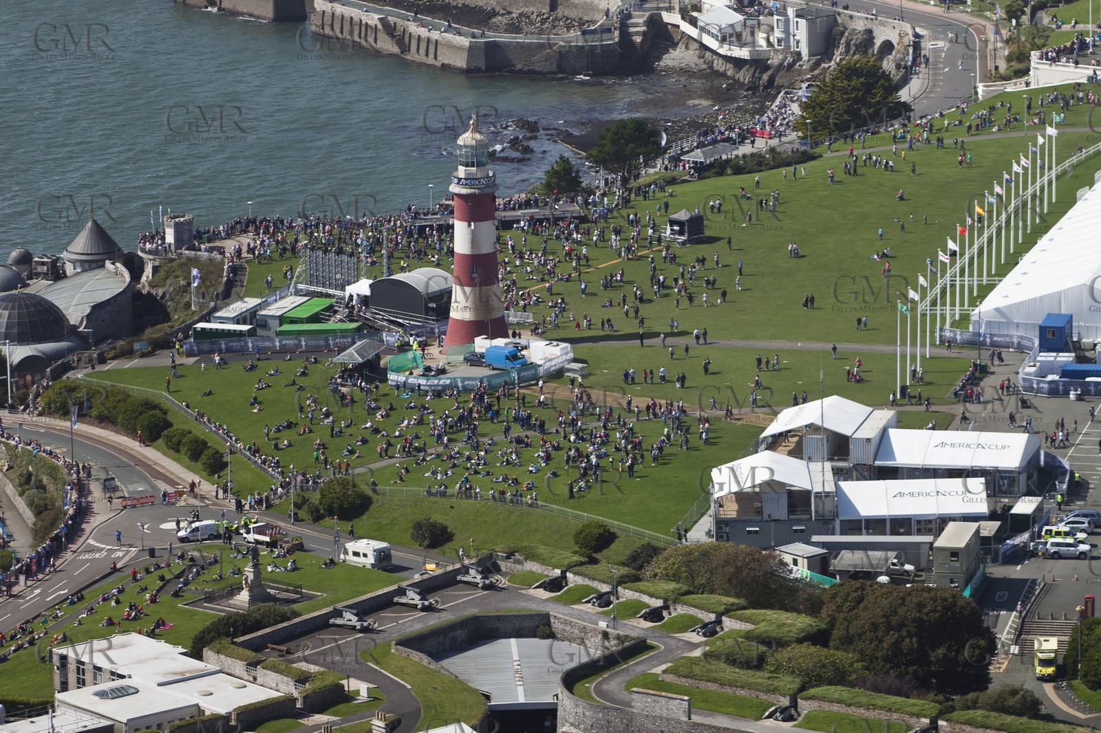 11 09 2011 - Plymouth (UK) - 34th America's Cup - AC World Series - Plymouth 2011 -  Racing Day 2
