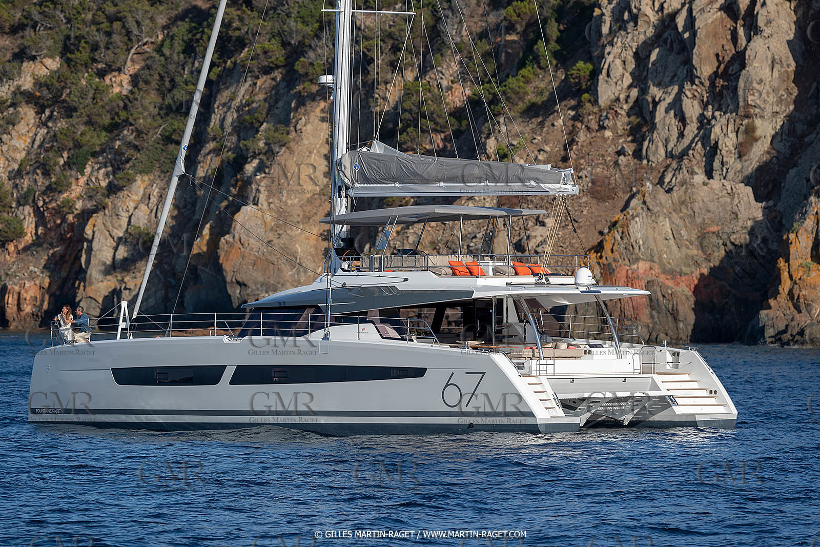 30 08 2018, Porto Vecchio (FRA, South Corsica) Chantier Fountaine-Pajot, Alegria 67