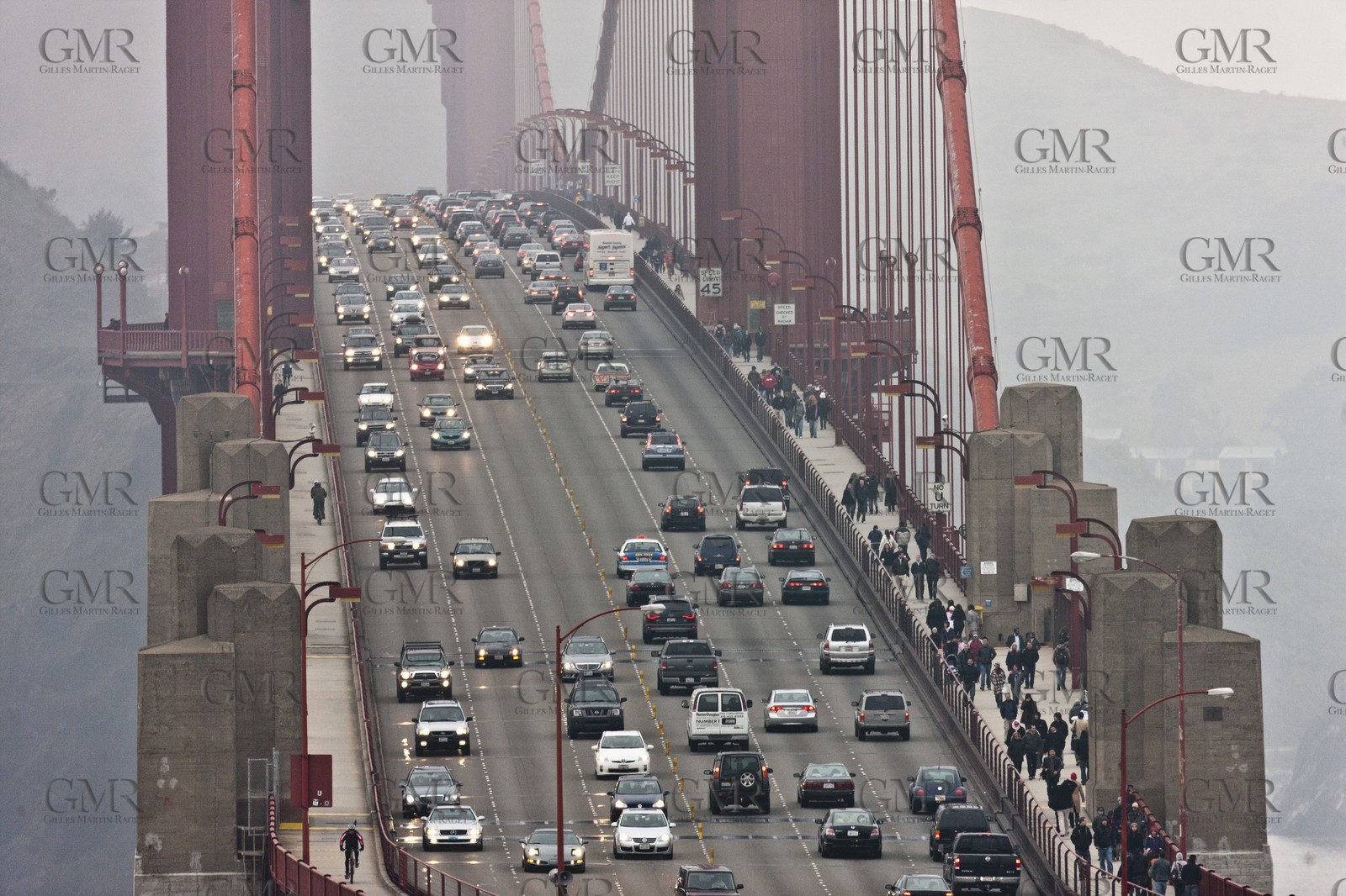 07 01 2011 - San Francisco (USA,CA) -  - Golden Gate bridge - Lincoln Park