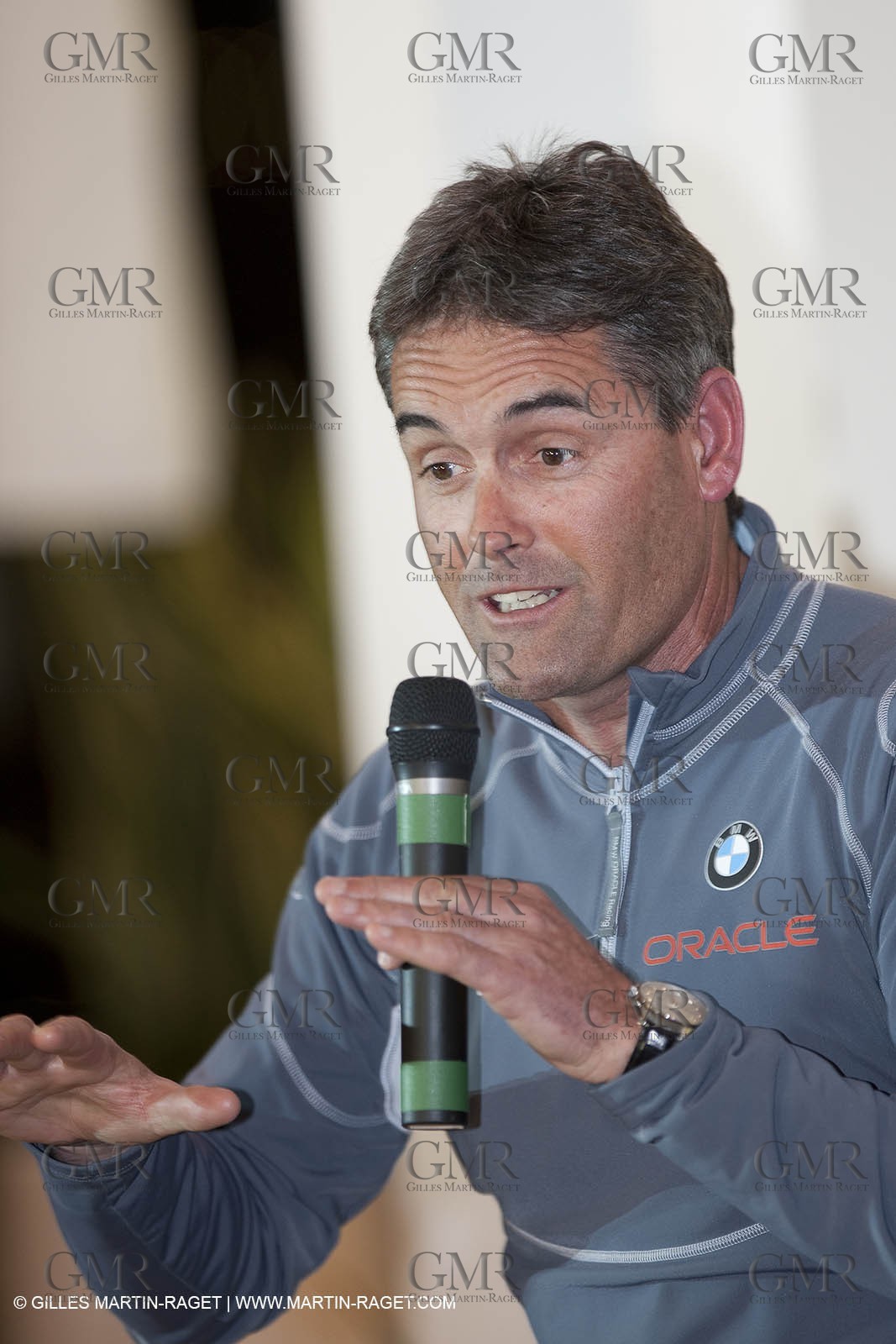 05 02 2010 - Valencia (ESP) - 33rd America's Cup - BMW ORACLE Racing - Media Day - Russell Coutts