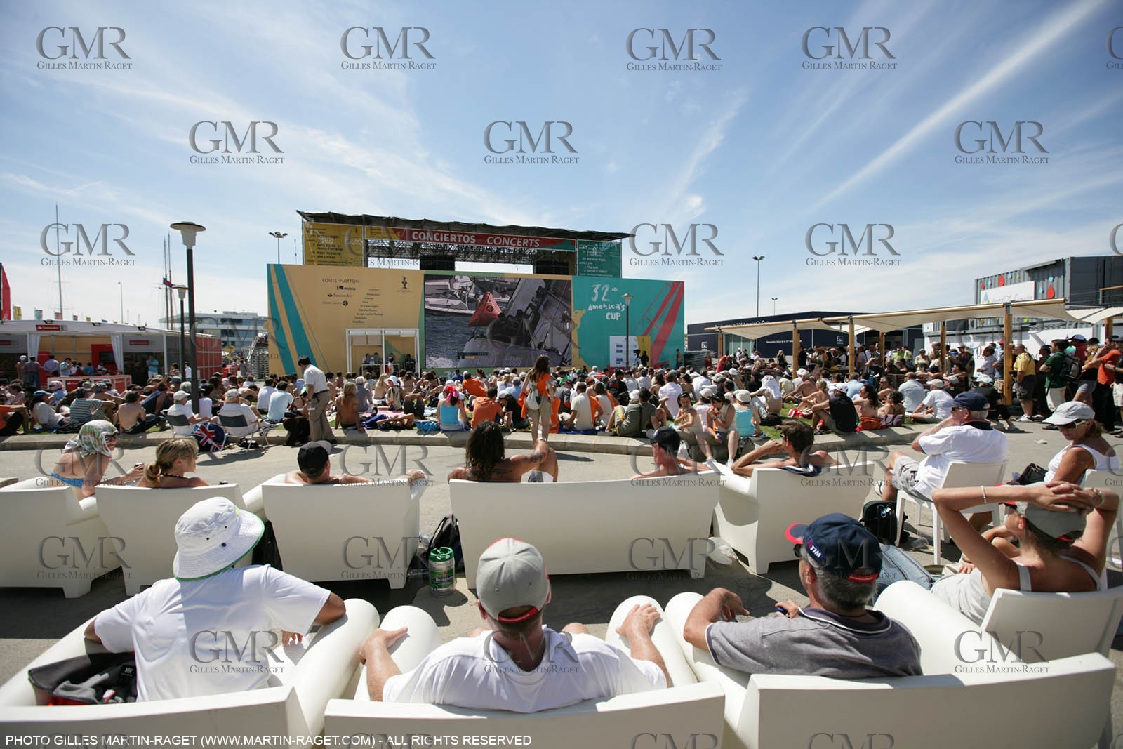 03 06 2007-Valencia (Spain)- 32nd America's Cup - Louis Vuitton Cup Final - Day3