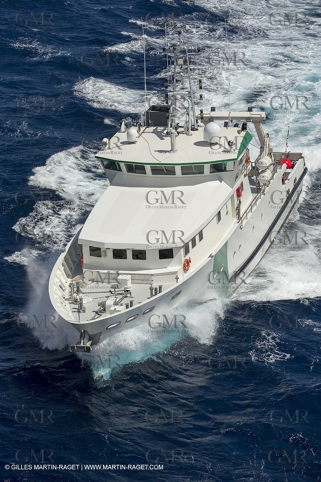 Al Azizi -  H2X boatyard - Oceanographjic research ship - Sea trials off La Ciotat (FRA,13) - 29 07 2014