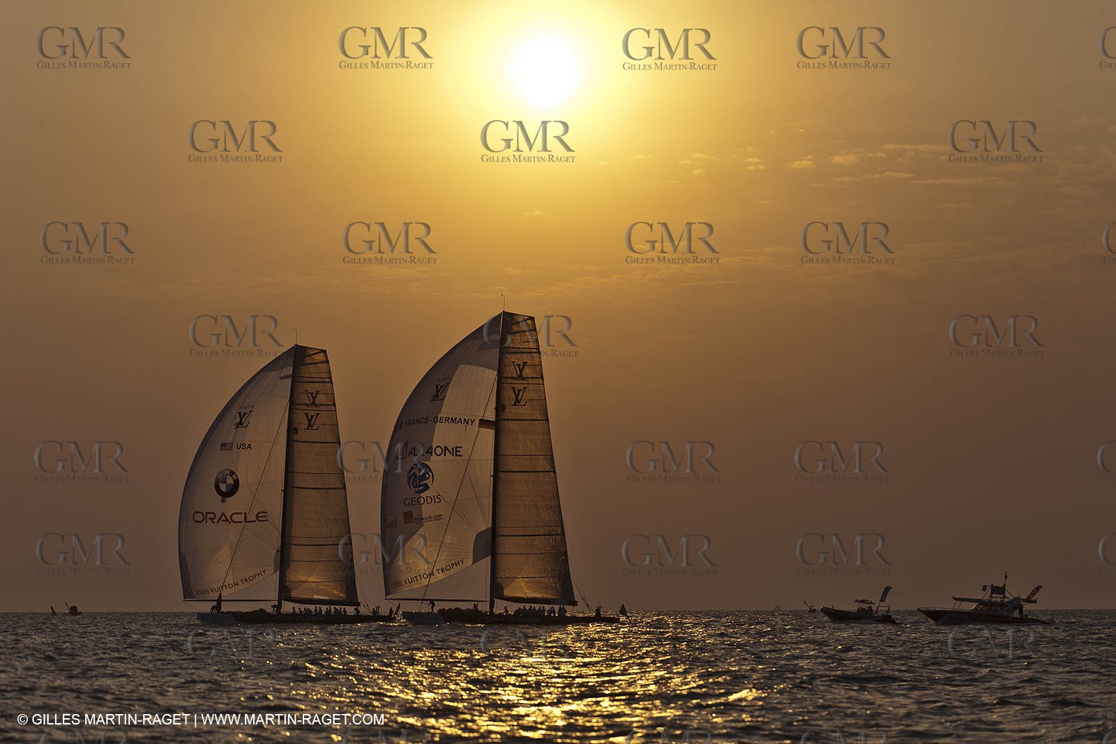 14 11 2010 - Dubai (UAE) - Dubai Louis Vuitton Trophy -  BMW ORACLE Racing - Training - Race Day 1