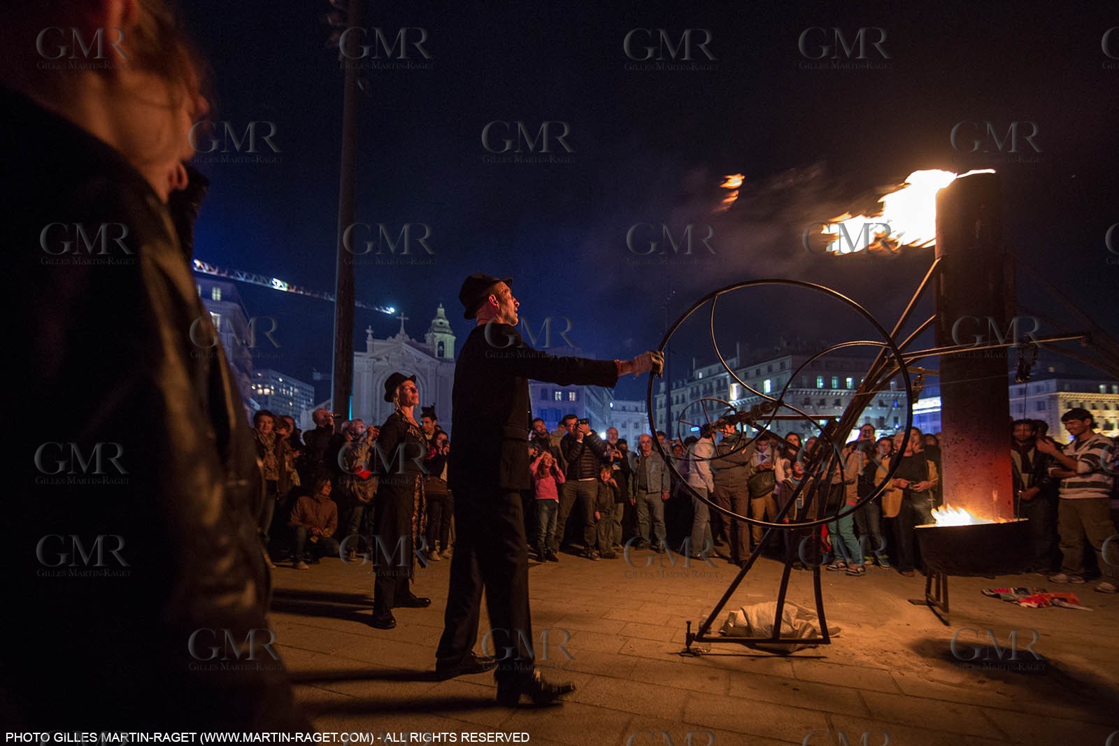 03 05 2013 - Marseille (FRA,13) - Marseille Provence 2013, Historical port Illumination by Company Carabosse