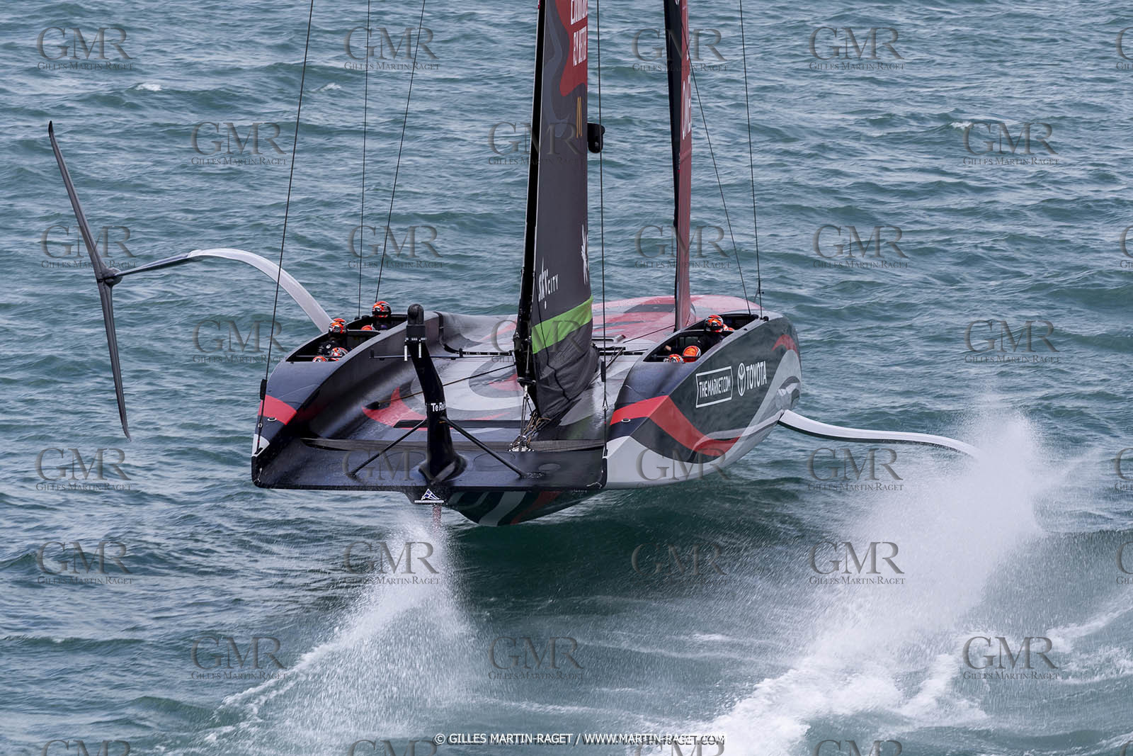 11 12 2020 - Auckland (NZL) - 36th America's Cup - Practice Sessions - Day 3 - Emirates Team New Zealand