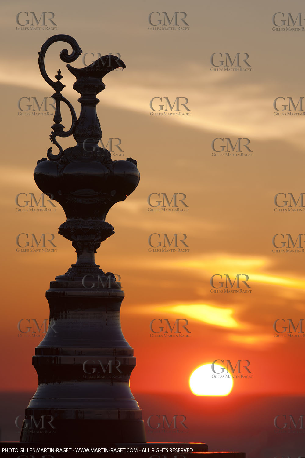 04 01 2011 - San Francisco (USA, CA) - 34th America's Cup - The America's Cup in San Francisco - Golden Gate Bridge