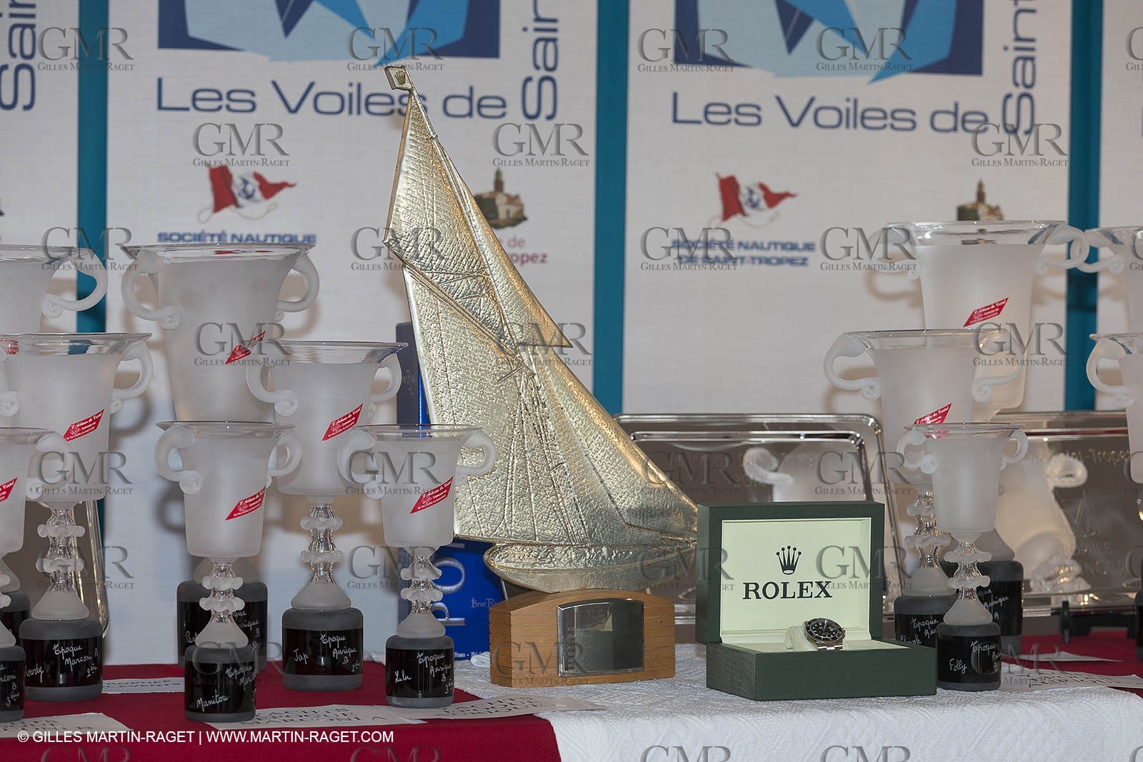 05 10 2014, Saint-Tropez (FRA,83), Voiles de Saint-Tropez 2014, Day 8, Prizegiving