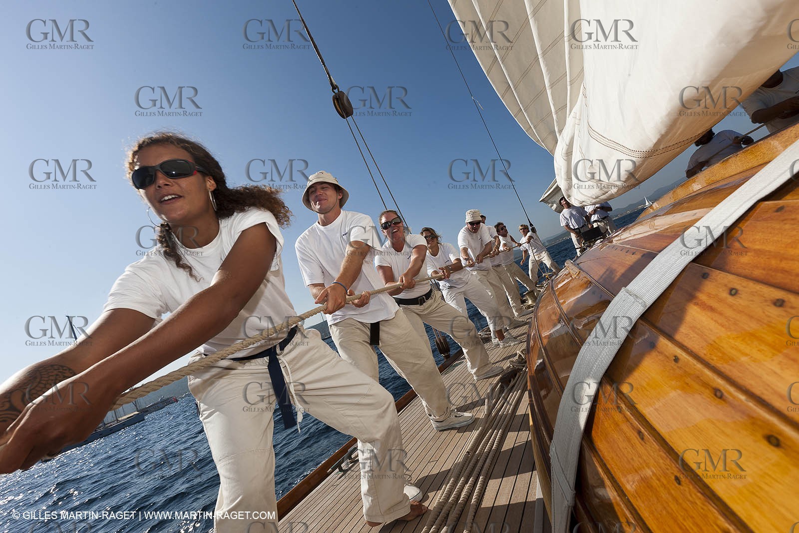 01 10 2011 - Saint Tropez (FRA,13) - Voiles de Saint Tropez 2011 - Classic Yachts - Day 5 - Onboard Mariquita