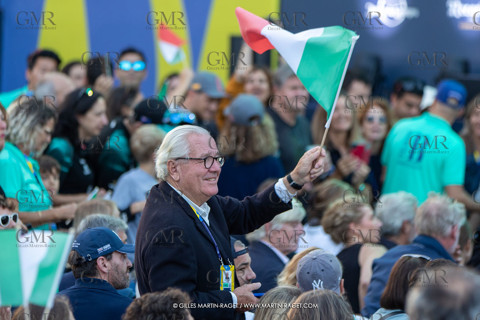 13 10 2024, Barcelona (ESP), Louis Vuitton 37th America's Cup, Final Match, Race Day 2, Puig Women America's Cup Prizegving