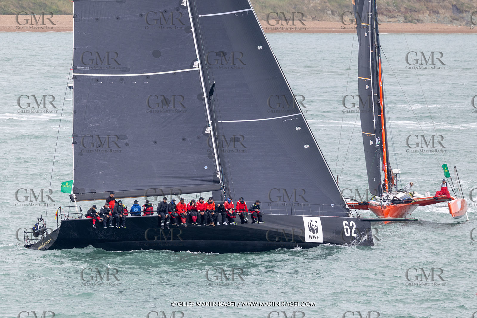 26 07 2025, Cowes (UK, IOW), Admiral's Cup 2025, Rolex Fastnet Race start,