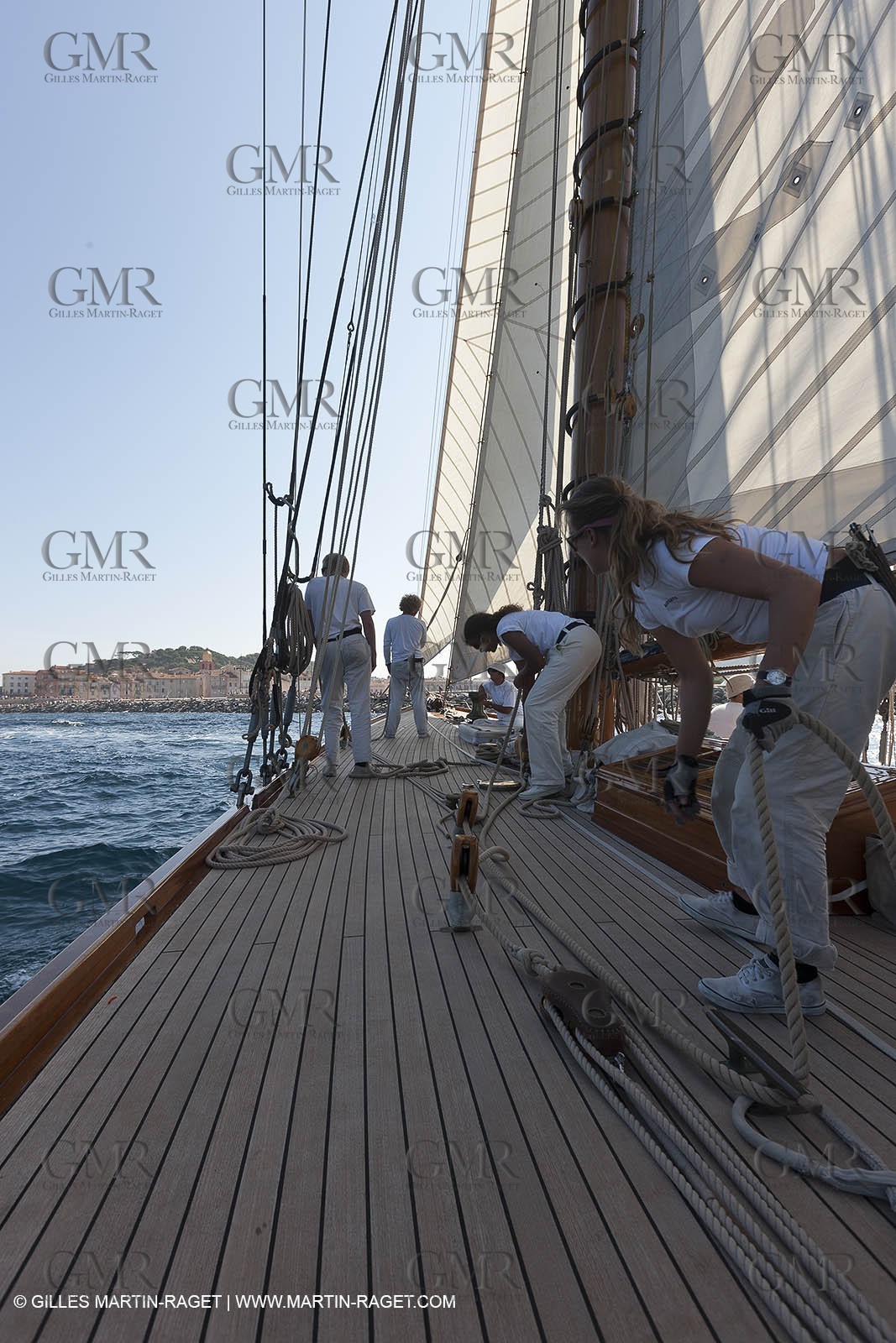 01 10 2011 - Saint Tropez (FRA,13) - Voiles de Saint Tropez 2011 - Classic Yachts - Day 5 - Onboard Mariquita