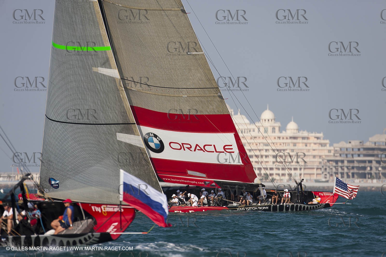 16 11 2010 - Dubai (UAE) - Dubai Louis Vuitton Trophy -  BMW ORACLE Racing Vs Synergy
