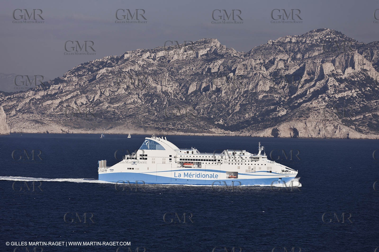 14 01 2012 - Marseille (FRA,13) - La Meridionale shipping company - the Piana off Marseille and the Calanques