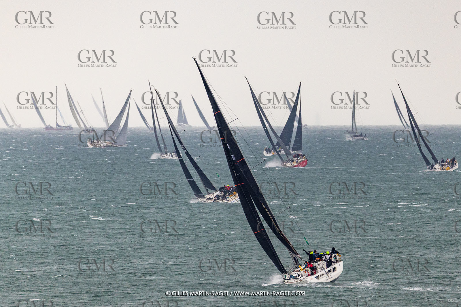 26 07 2025, Cowes (UK, IOW), Admiral's Cup 2025, Rolex Fastnet Race start,