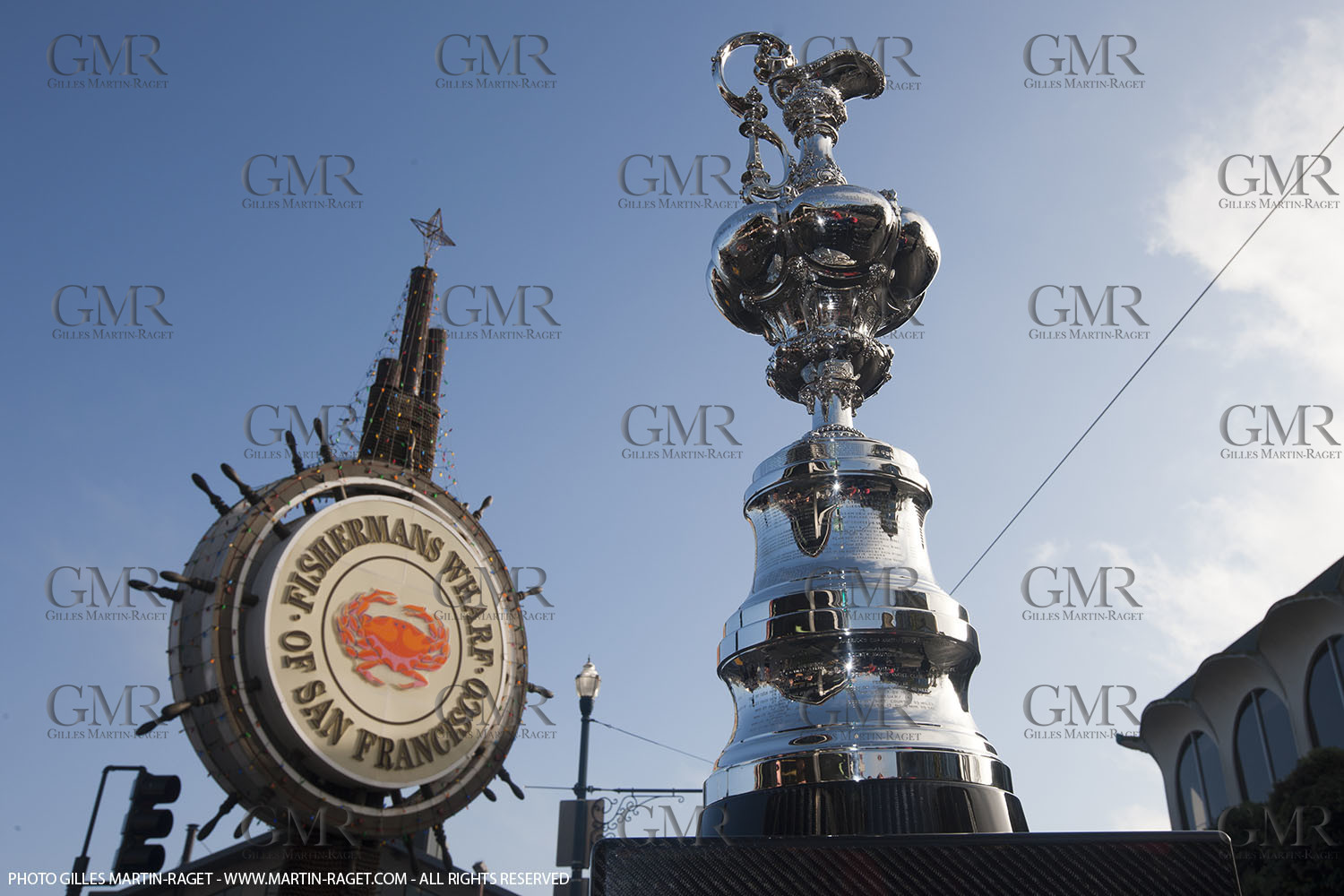 04 01 2011 - San Francisco (USA, CA) - 34th America's Cup - The America's Cup in San Francisco - Fisherman's Wharf