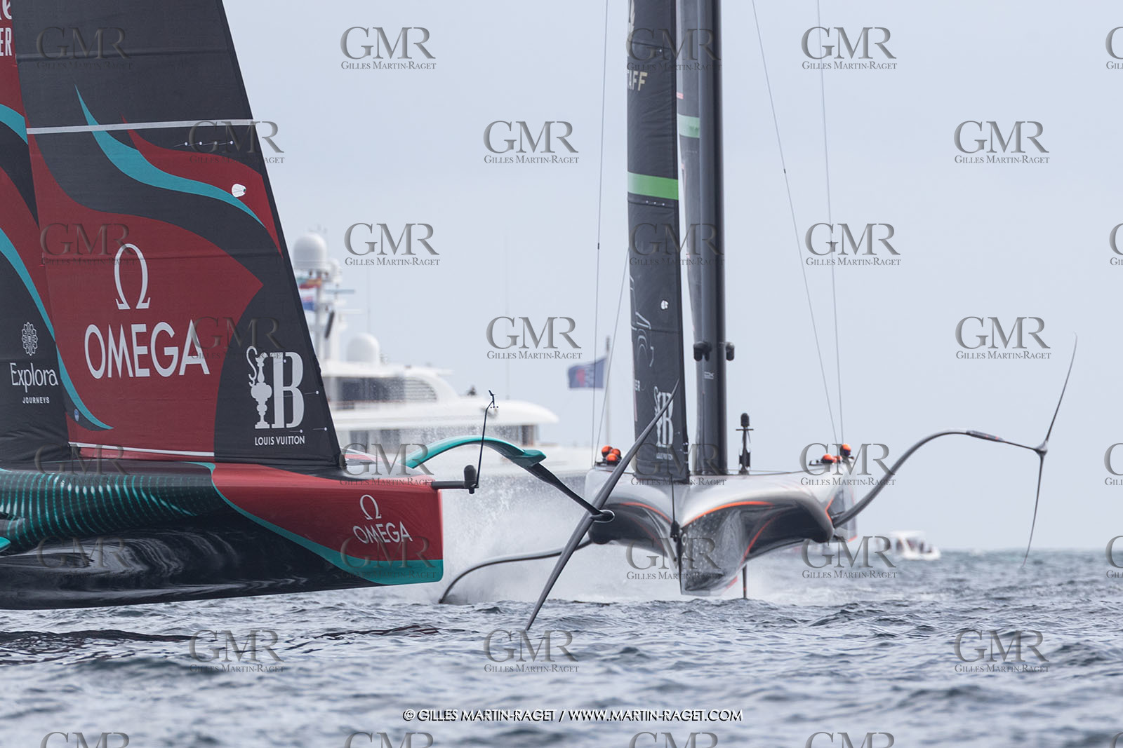 12:10 2024, Barcelona (ESP), Louis Vuitton 37th America's Cup, Final Match, Race Day 1, Race 1