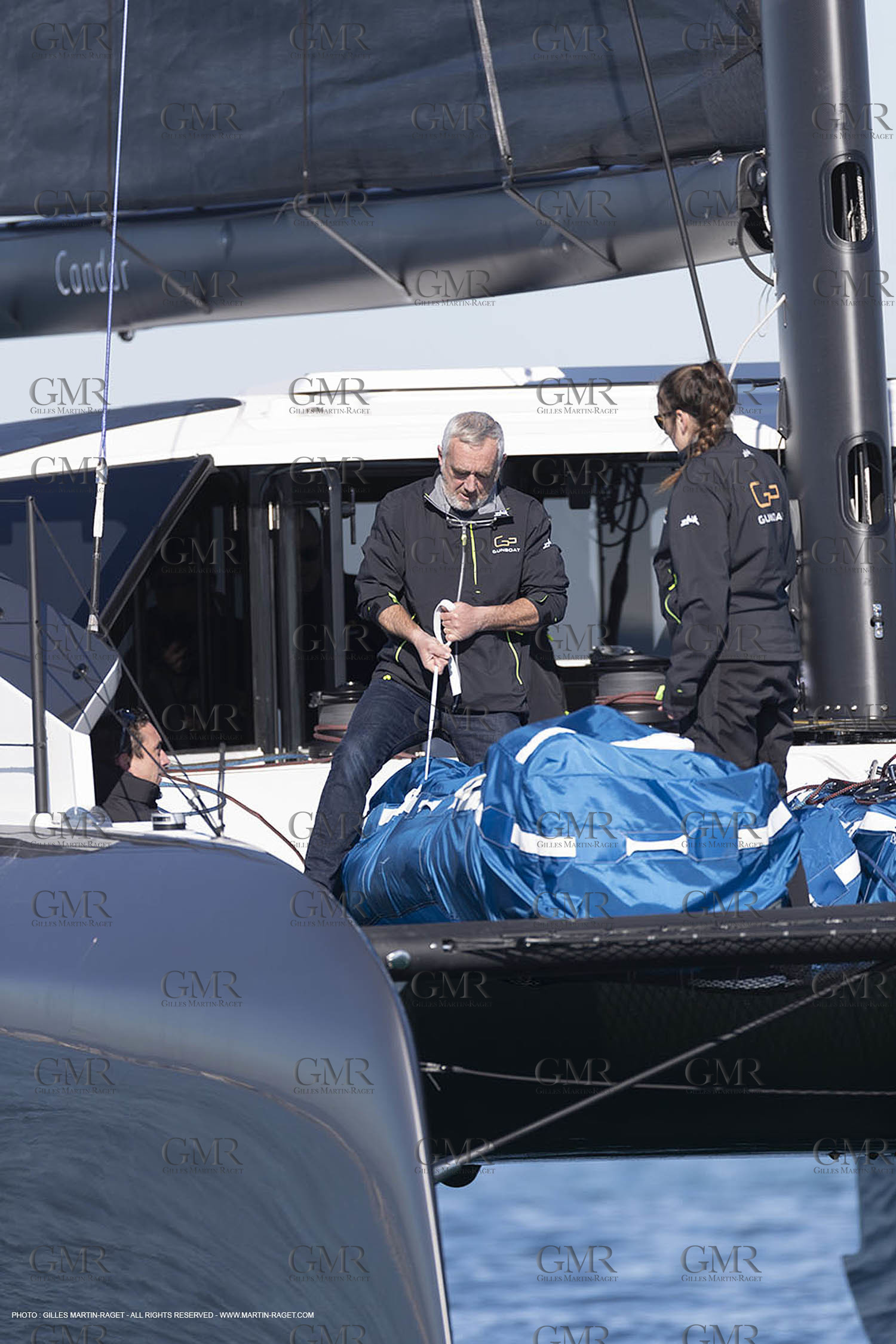 05 02 2019, La Grande Motte (FRA,34), Gunboat 68 sail testing  2