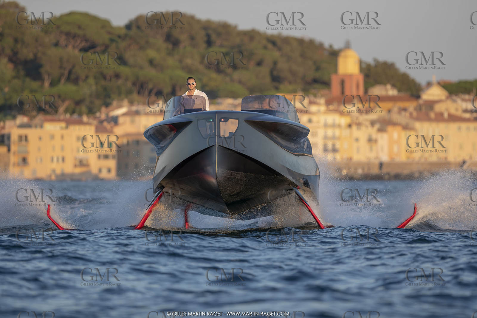 09 08 2018, Saint-Tropez (FRA,83), Foiler, the Flying Yacht by Enata
