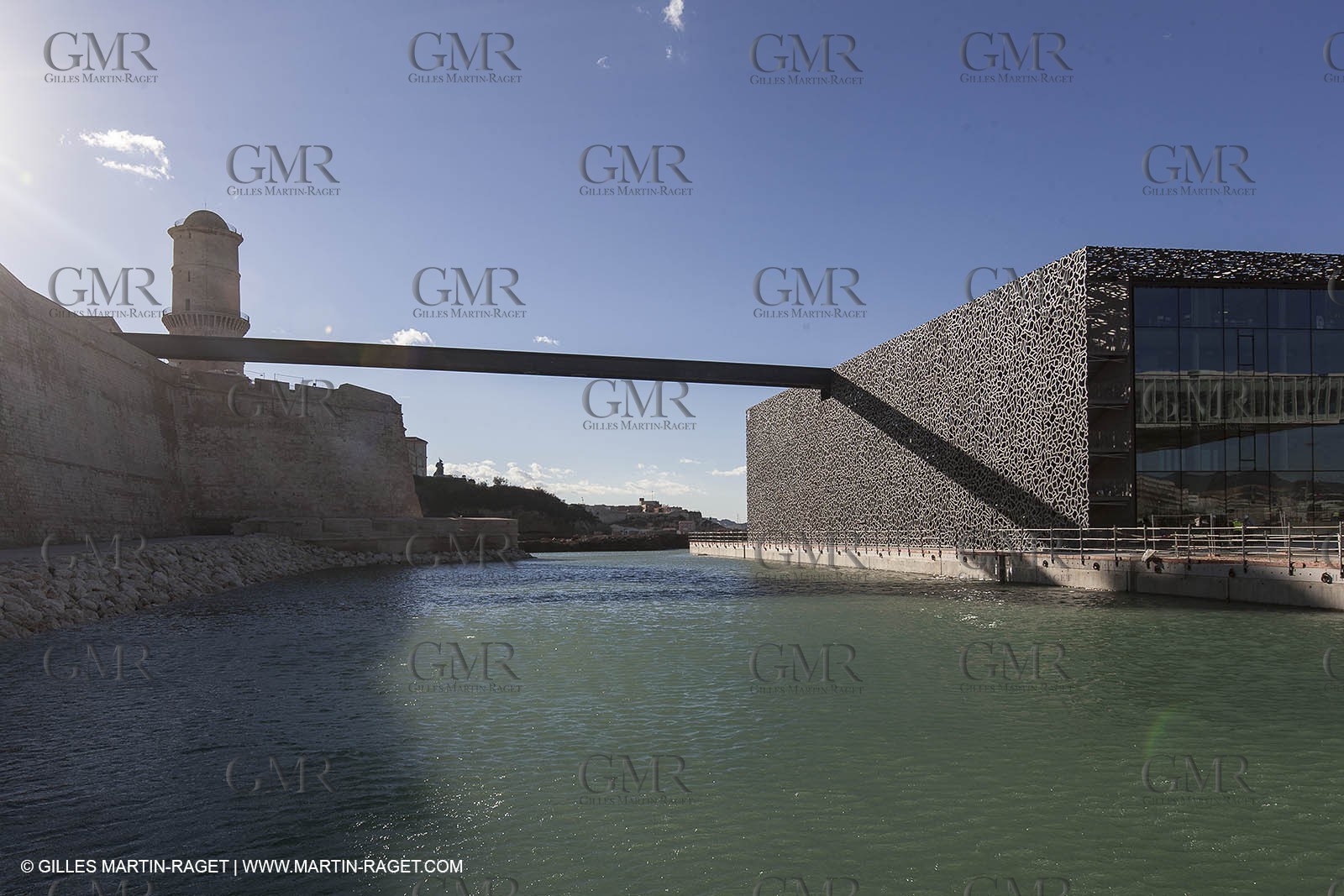 11 01 2013 - Marseille (FRA,13) - Marseille Provence 2013, Capitale européenne de la Culture, Ewplanade du J4, MUCEM et Villa Méditerrannée