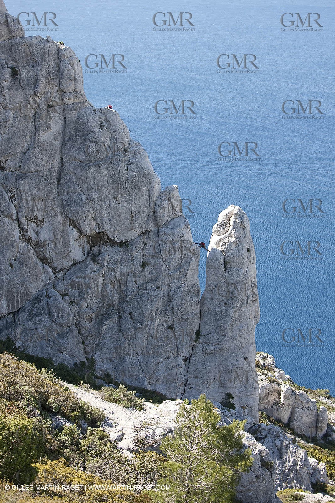 30 04 2009 - Marseille (FRA, 13) - Les Calanques - La Grande Candelle - Arrête de Marseille