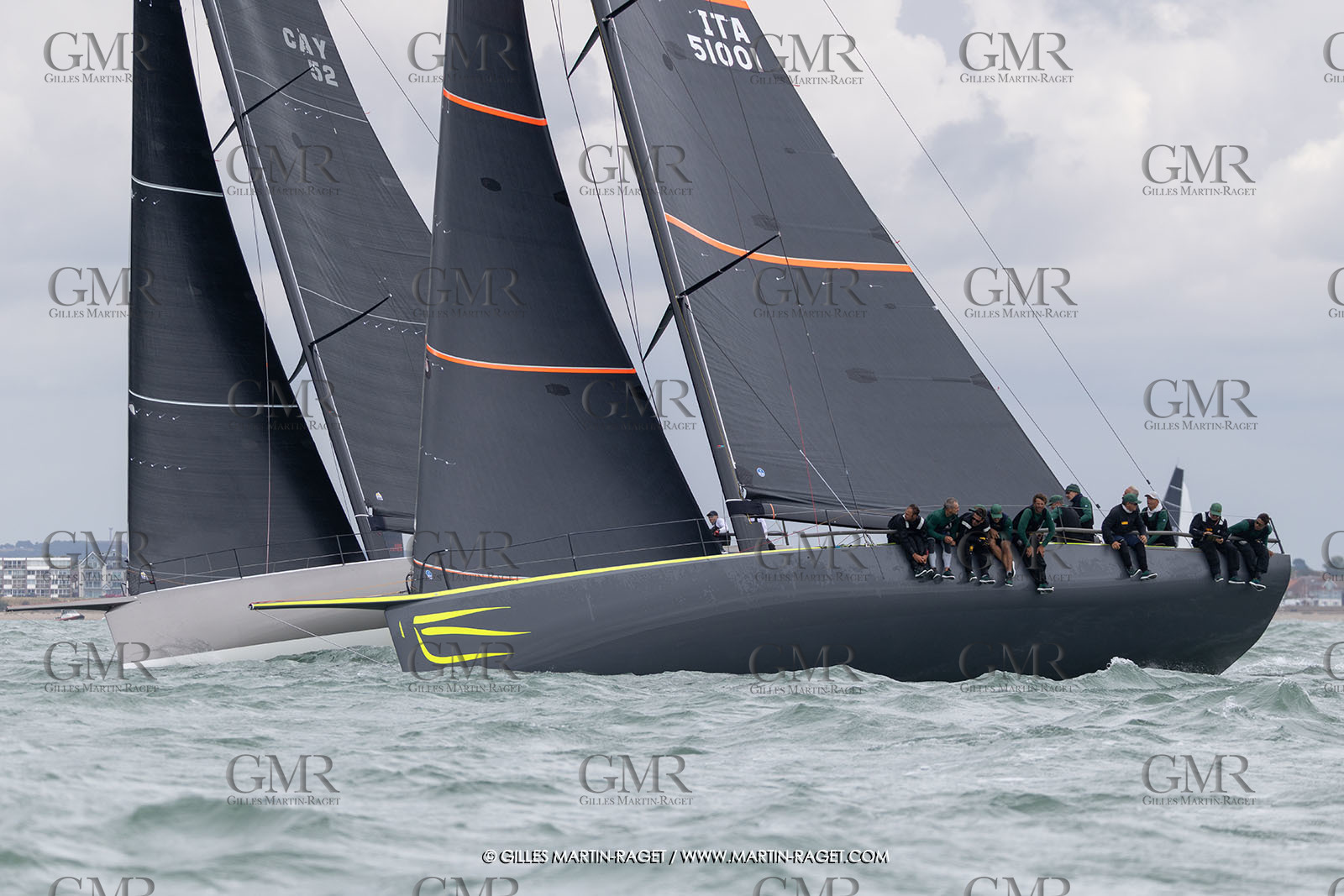 22 07 2025, Cowes (UK, IOW), Admiral's Cup 2025, Inshore Races 1 & 2,