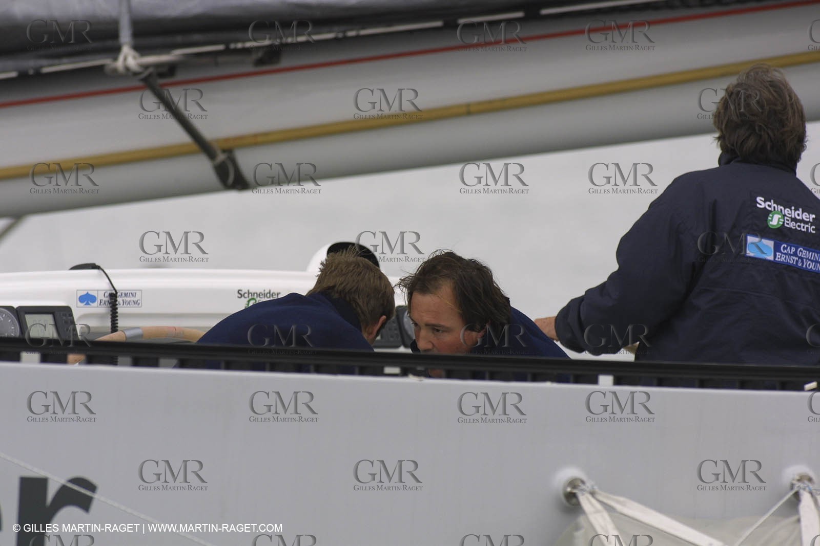 Geronimo - Jules Verne Trophy 2001 start - Brest
