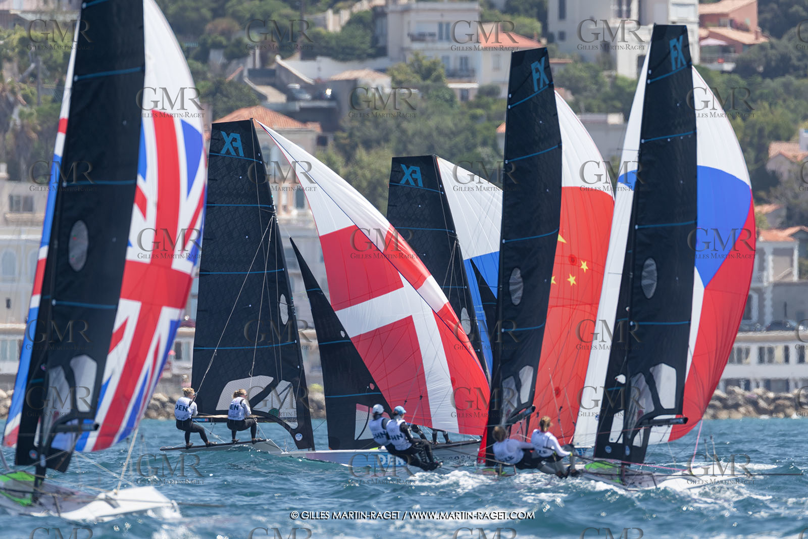23 07 2024, Marseille (FRA), Paris 2024 Olympic Games, Sailing, Free trainings
