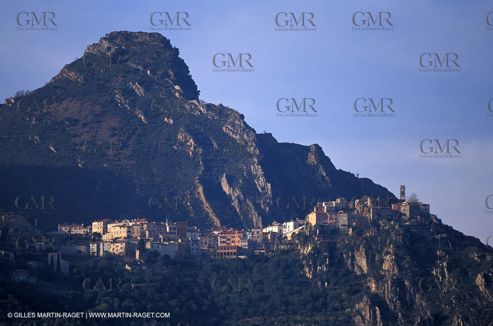 France - Côte d'Azur - Villages perchés des Alpes Maritimes - Bonson