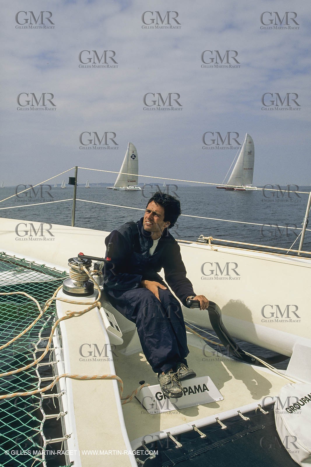 Yacht Racing, Multihull, ORMA 60, Franck Cammas, Groupama