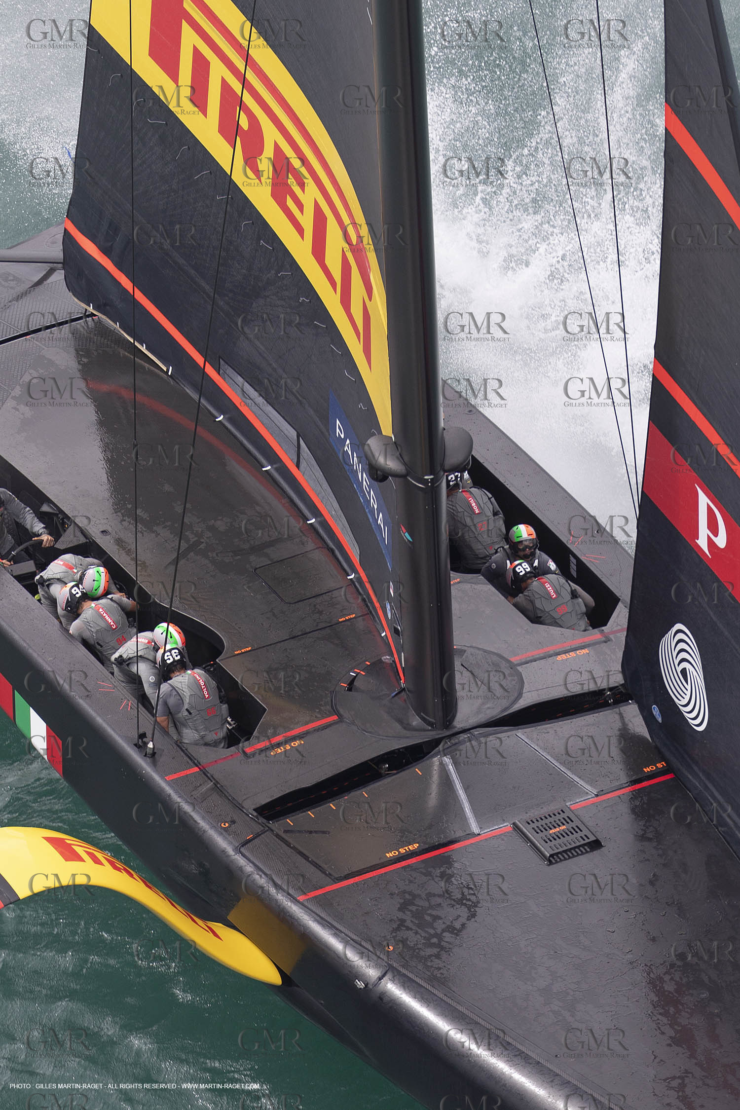 10 12 2020 - Auckland (NZL) - 36th America's Cup - Practice Sessions - Day 2 -Luna Rossa Prada Pirelli Team