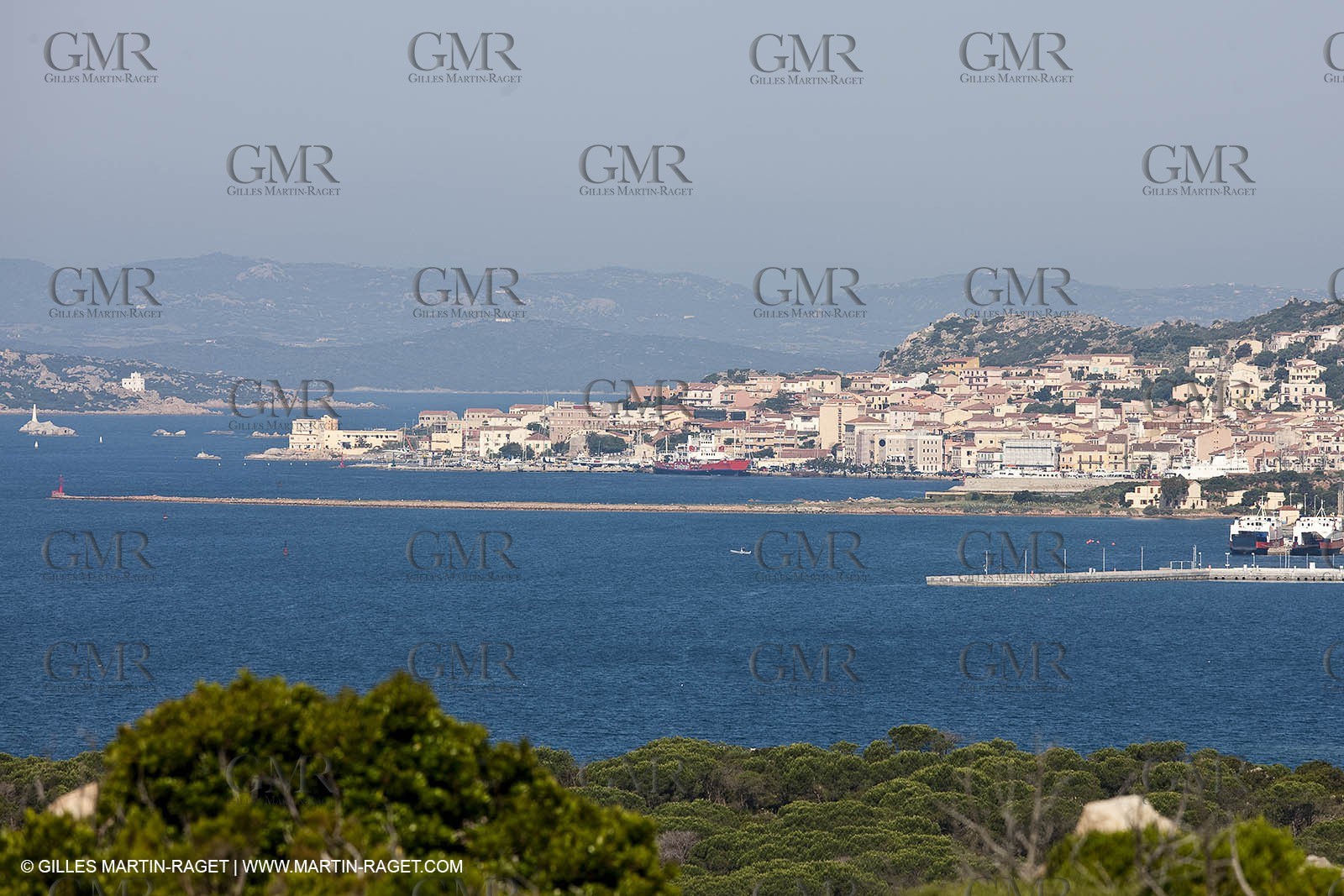19 05 2010 - La Maddalena (ITA, Sardinia) - Carrano boatyard and Passo della Moneta Marina