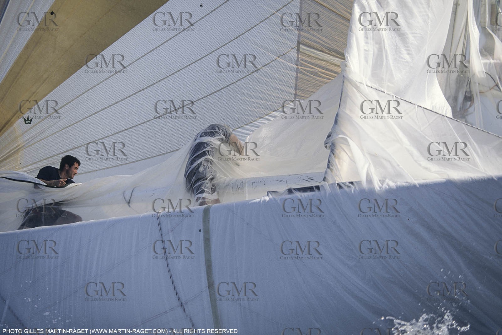 Sailing, Yacht Racing, America's Cup XXVIII, San Diego (USA,CA), 1992, Le Défi Français