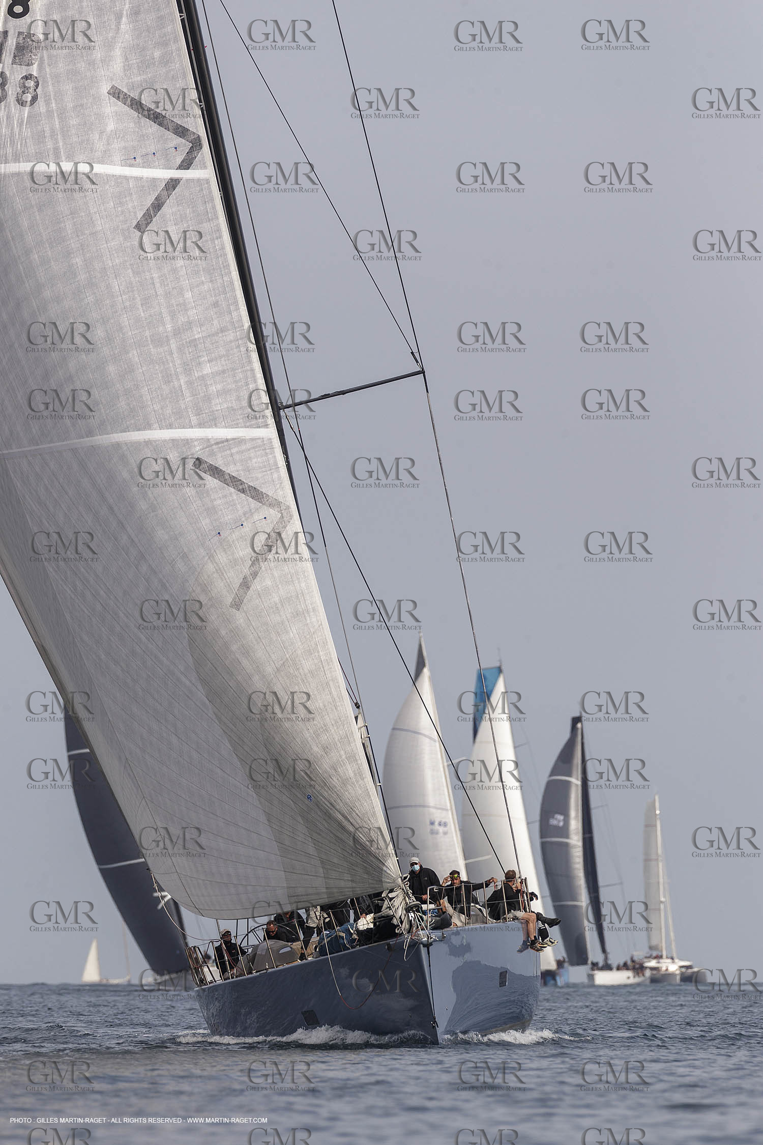 08 10 2020, Saint-Tropez (FRA,83), Les Voiles de Saint-Tropez  2020, Les Voiles Super Series, Race Day 3