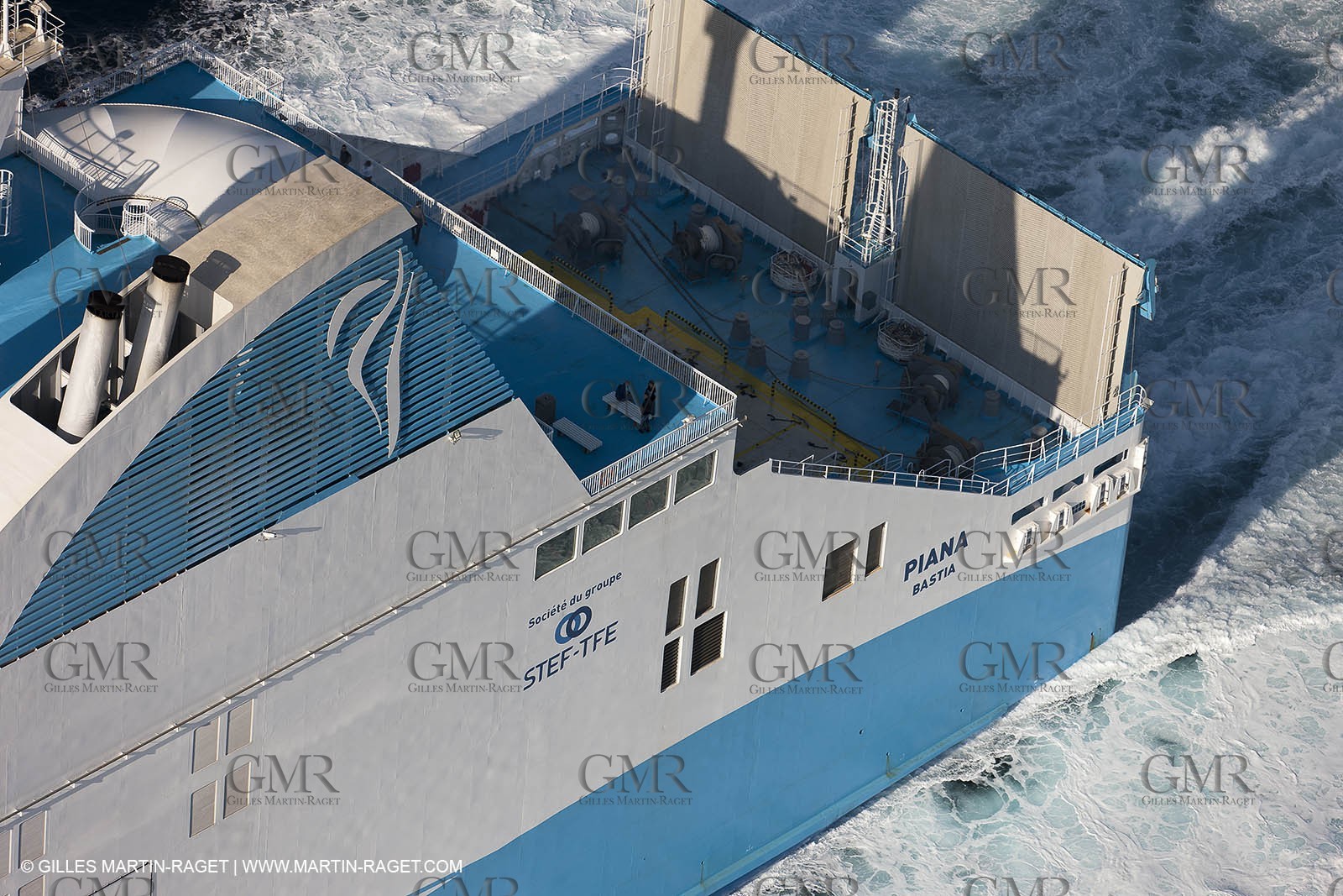 14 01 2012 - Marseille (FRA,13) - La Meridionale shipping company - the Piana off Marseille and the Calanques