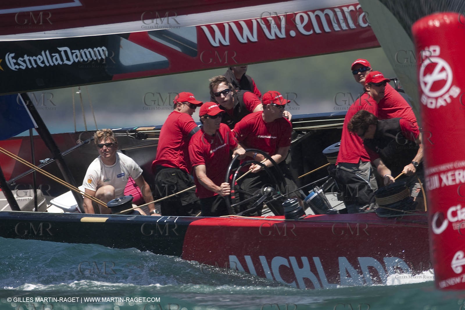 21 01 2009 - Auckland (NZL) -  Louis Vuitton Pacific Series - BMW ORACLE Racing - Training