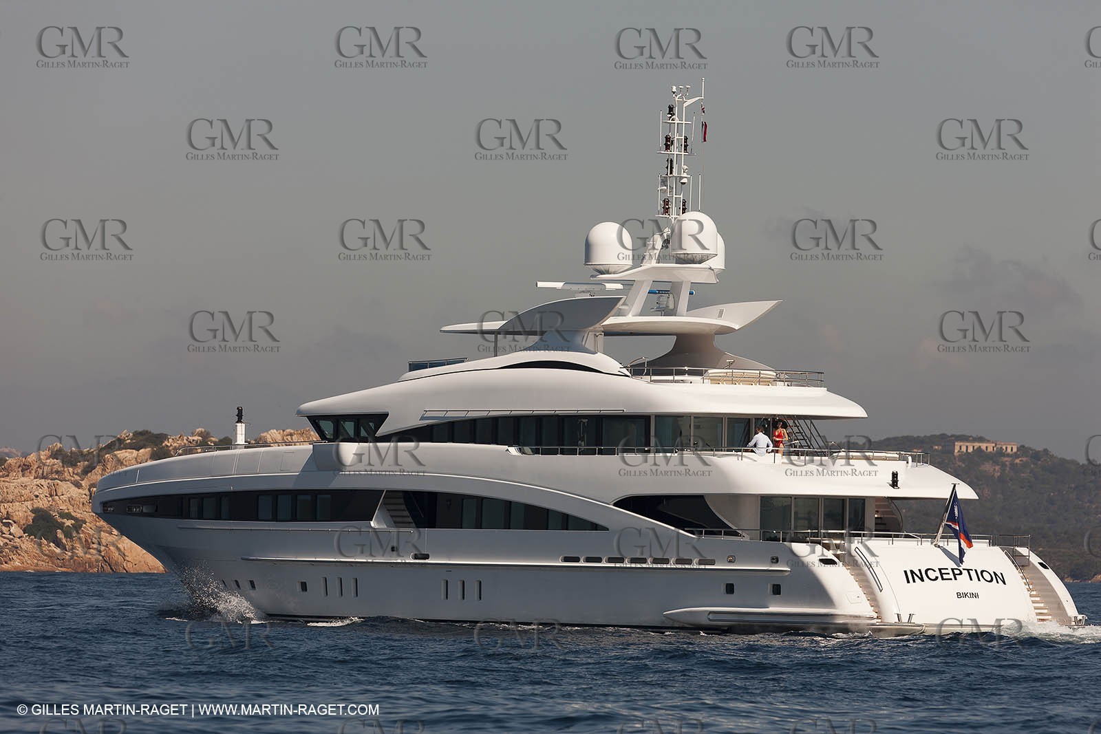 18 08 2011 - La Maddalena (ITA, Sardinia) - Motor yacht Inception