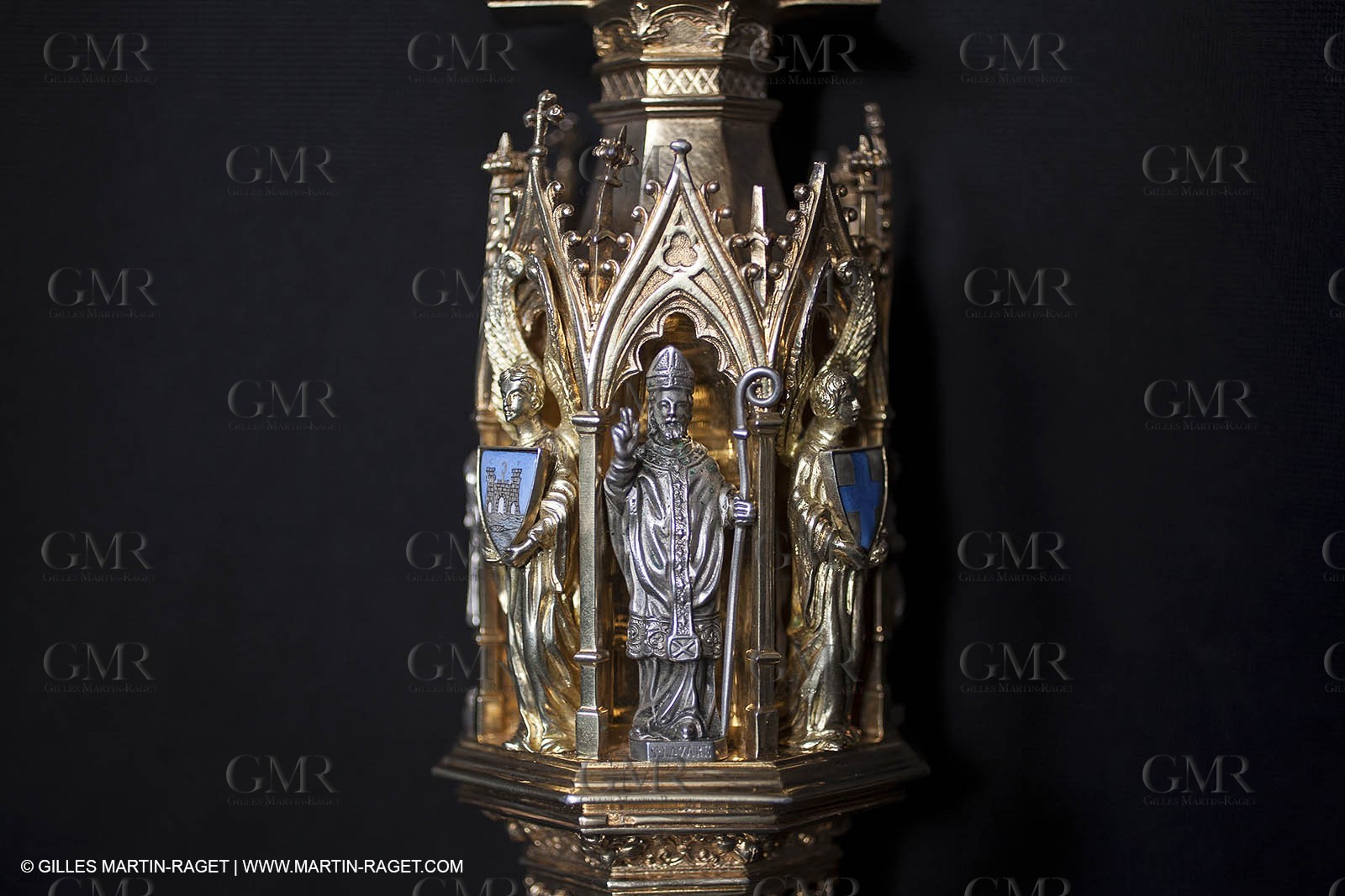 04 02 2013 - Marseille(FRA,13), Notre Dame de la Garde,liturgical silverware