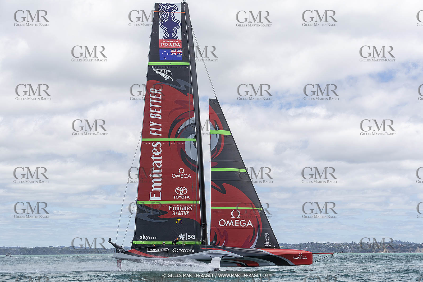 11 01 2021, Auckland (NZL), 36th America's Cup, Practice Racing