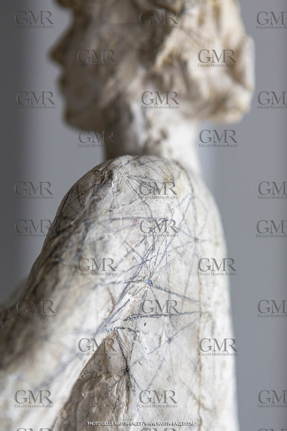 06 01 2020, Arles, (FRA), oeuvre de Germaine Richier, Cornelia I 1944,, Plâtre original avec triangulation, 46 x 26 x 34 cm, Collection famille Germaine Richier