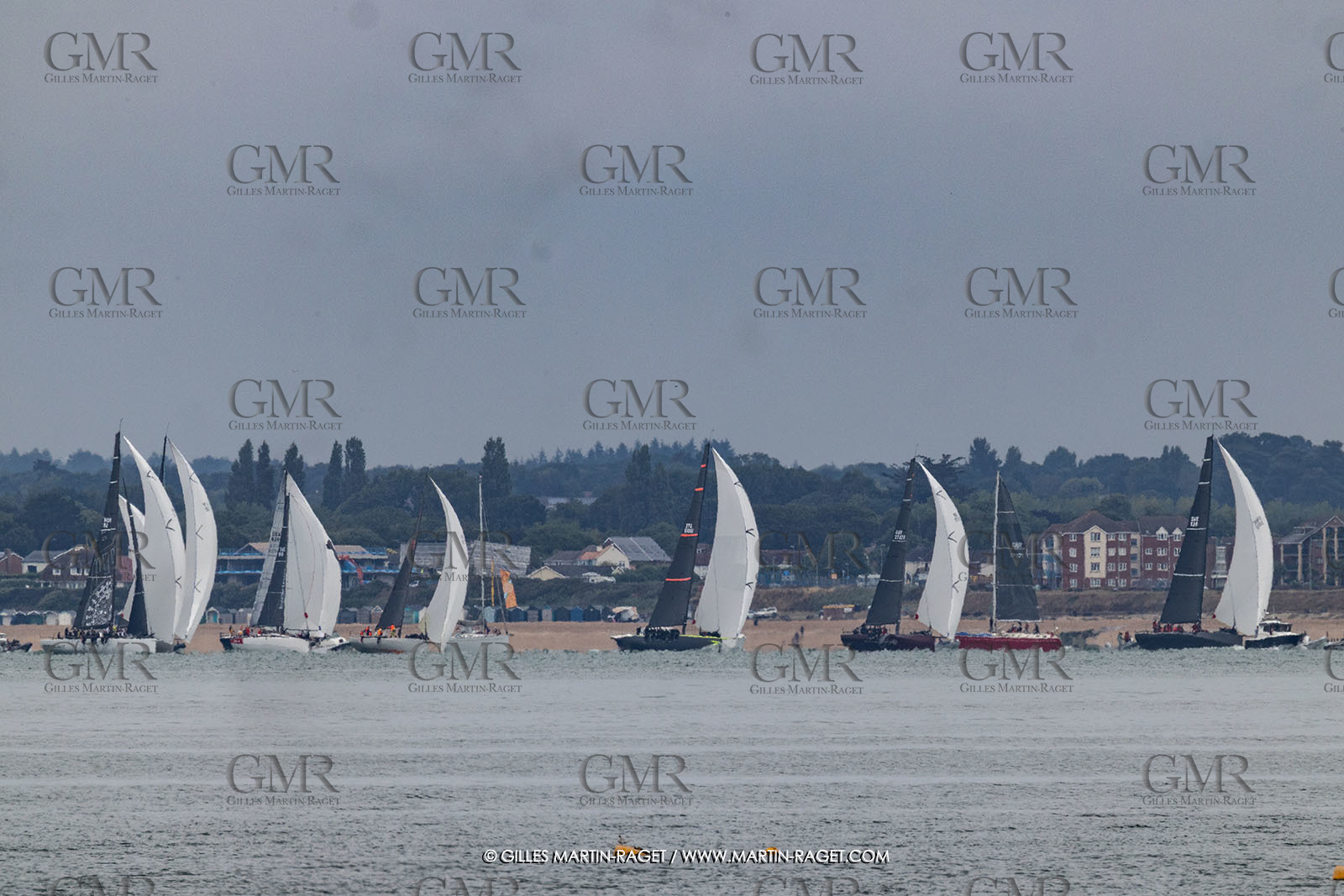 19 07 2025, Cowes (UK, IOW), Admiral's Cup 2025, Channel Race Start