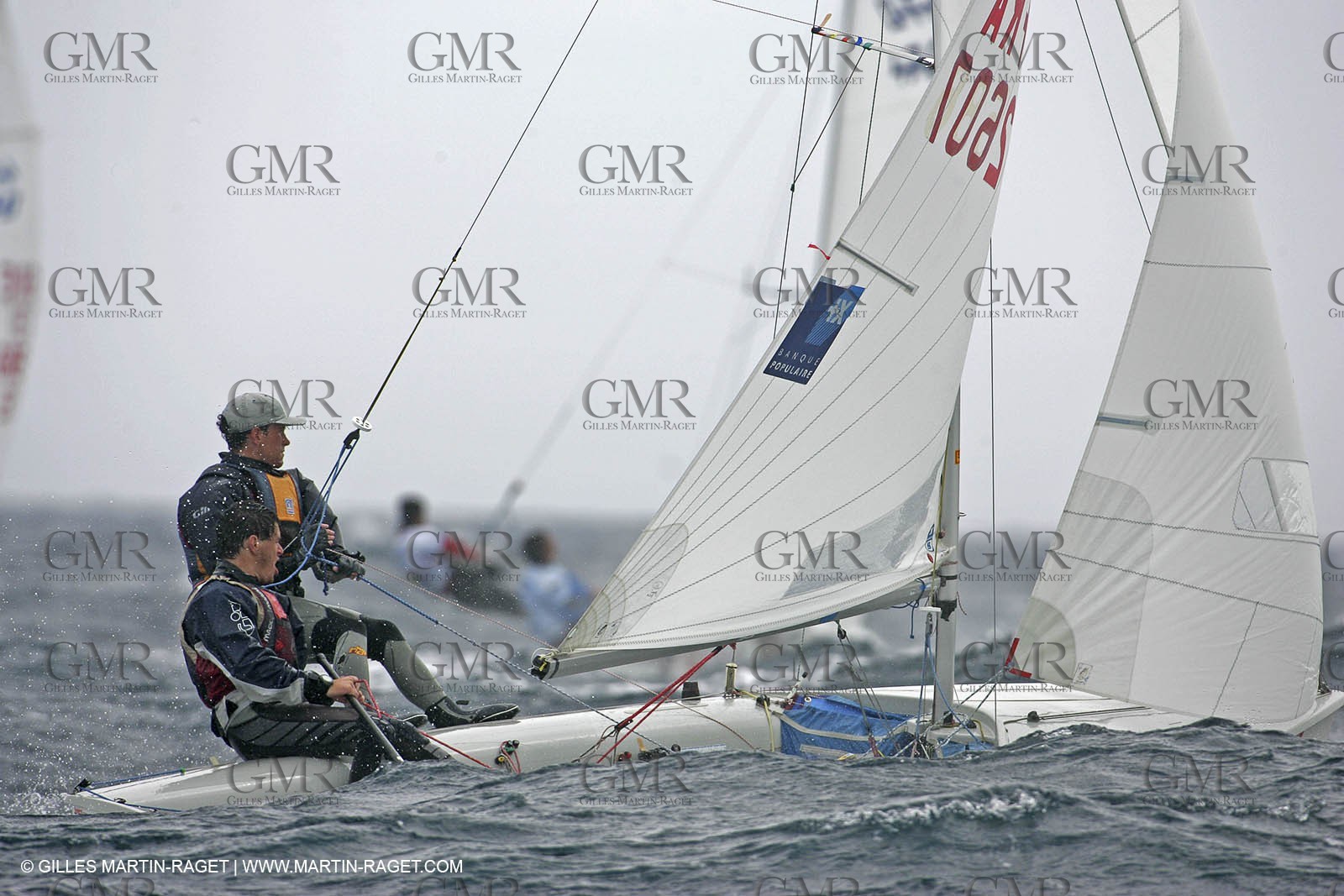 Semaine Olympique Française de Voile 2005 - Jour 1 - 470