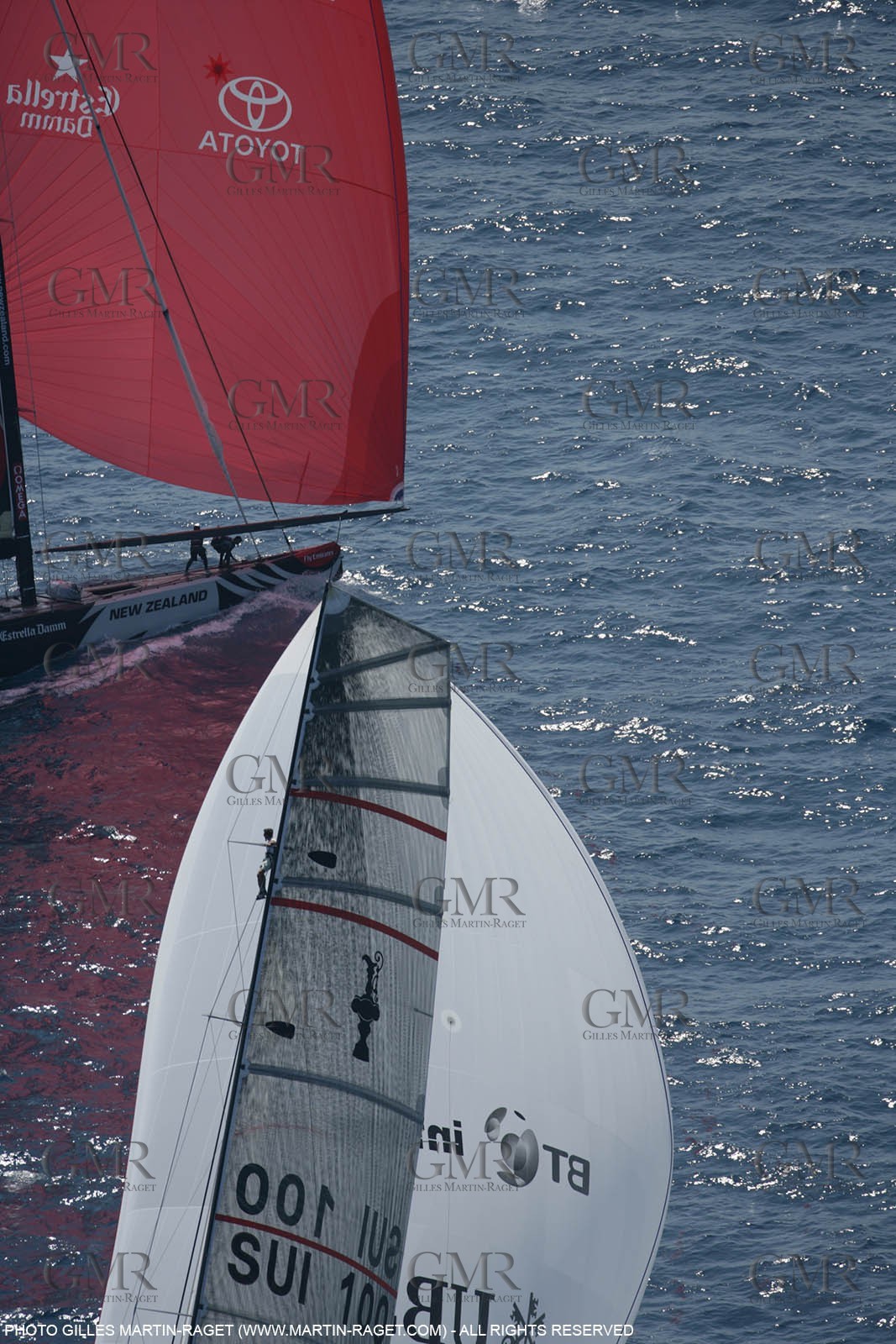 2' 06 2007-Valencia (Spain)- 32nd America's Cup - Final Match - Day 2