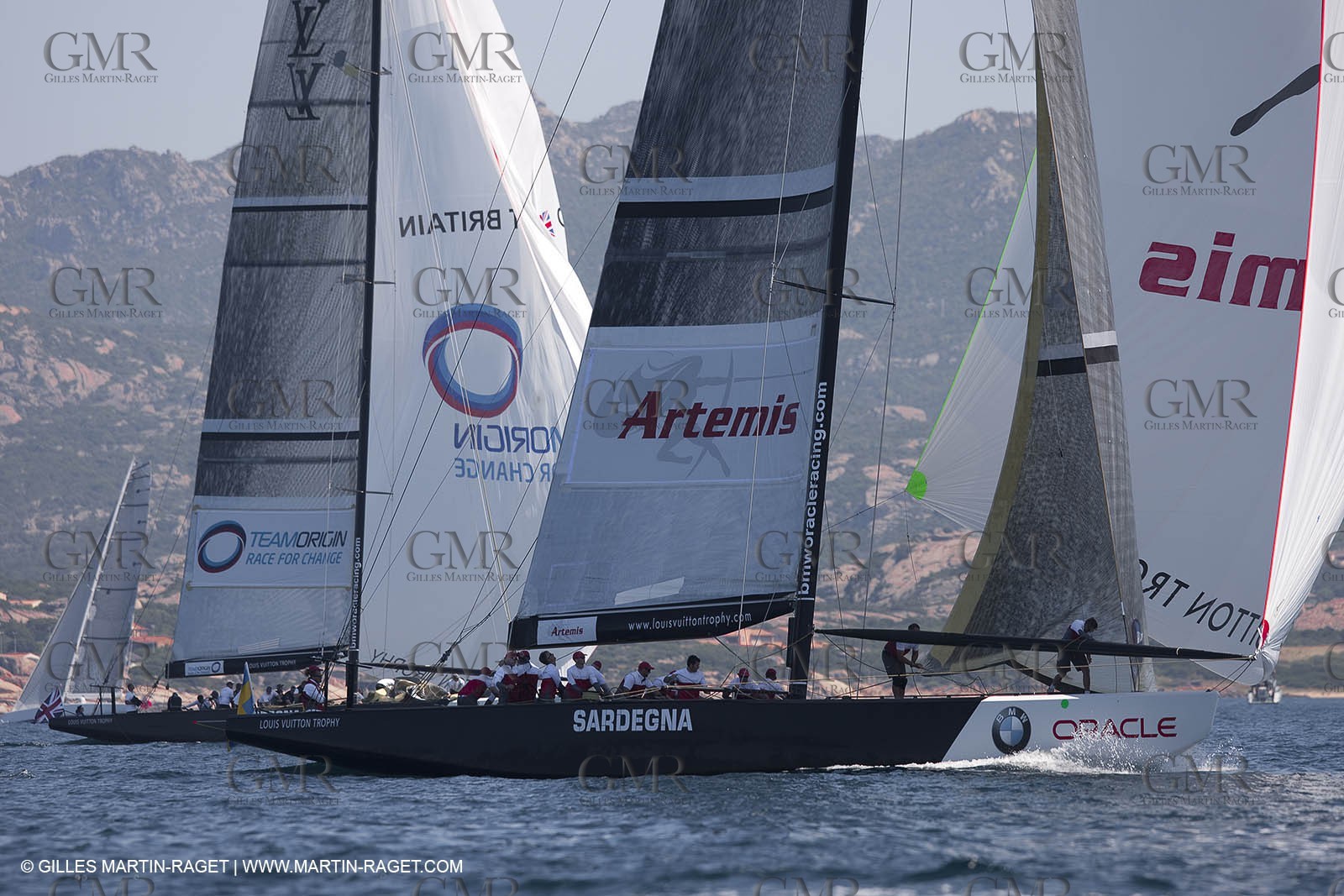 23 05 2010 - La Maddalena (ITA, Sardinia) Louis Vuitton Trophy - BMW ORACLE Racing - Racing Day 2