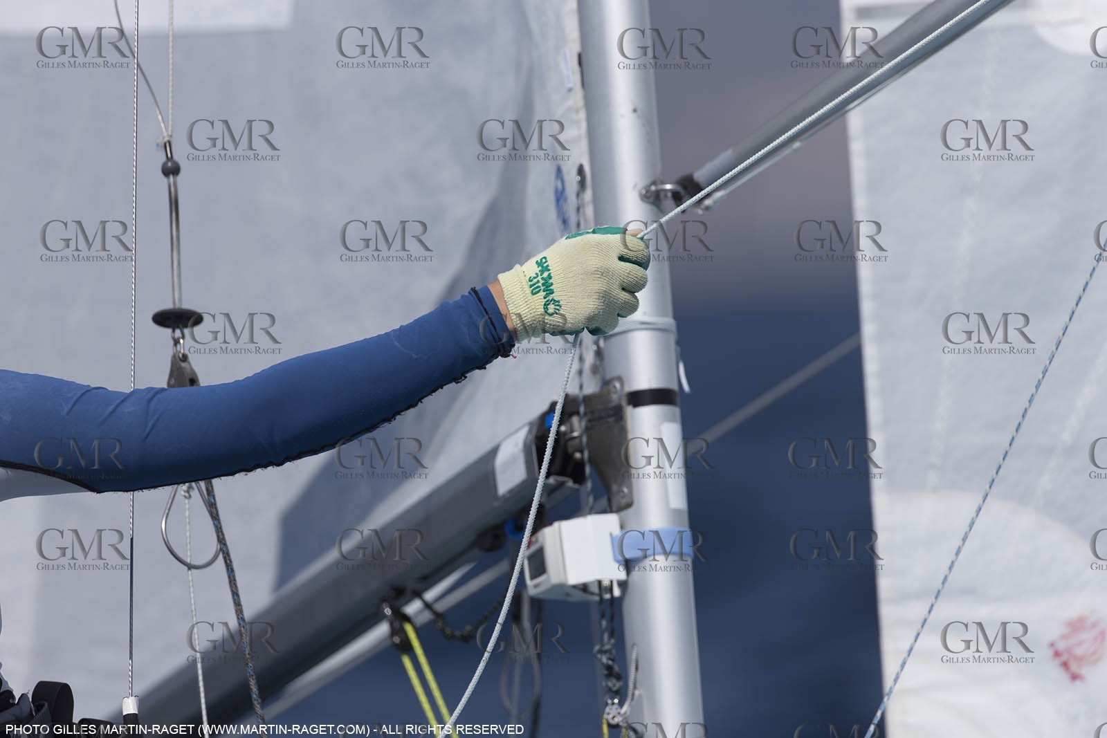 10 04 2015, Marseille (FRA), Yachting Club de la Pointe Rouge - Coupe Internationale de Printemps des 470, Day 3