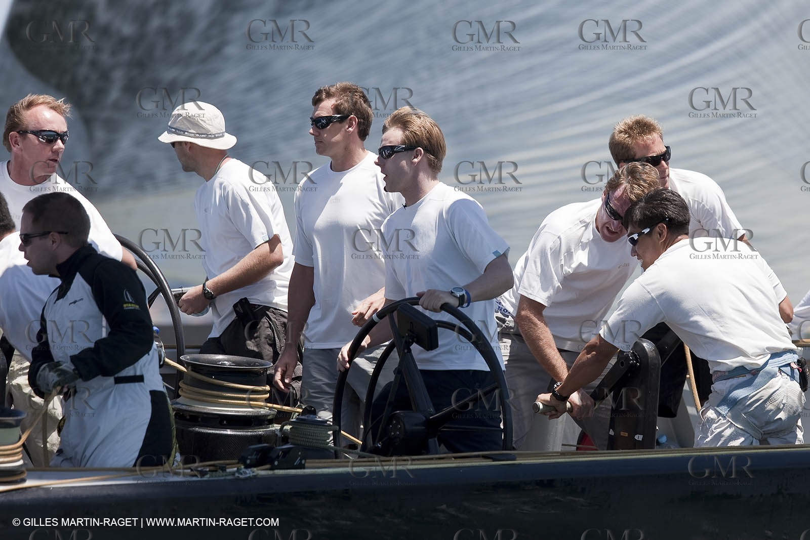 26 01 2009 - Auckland (NZL) - Louis Vuitton Pacific Series - BMW ORACLE Racing - Training
