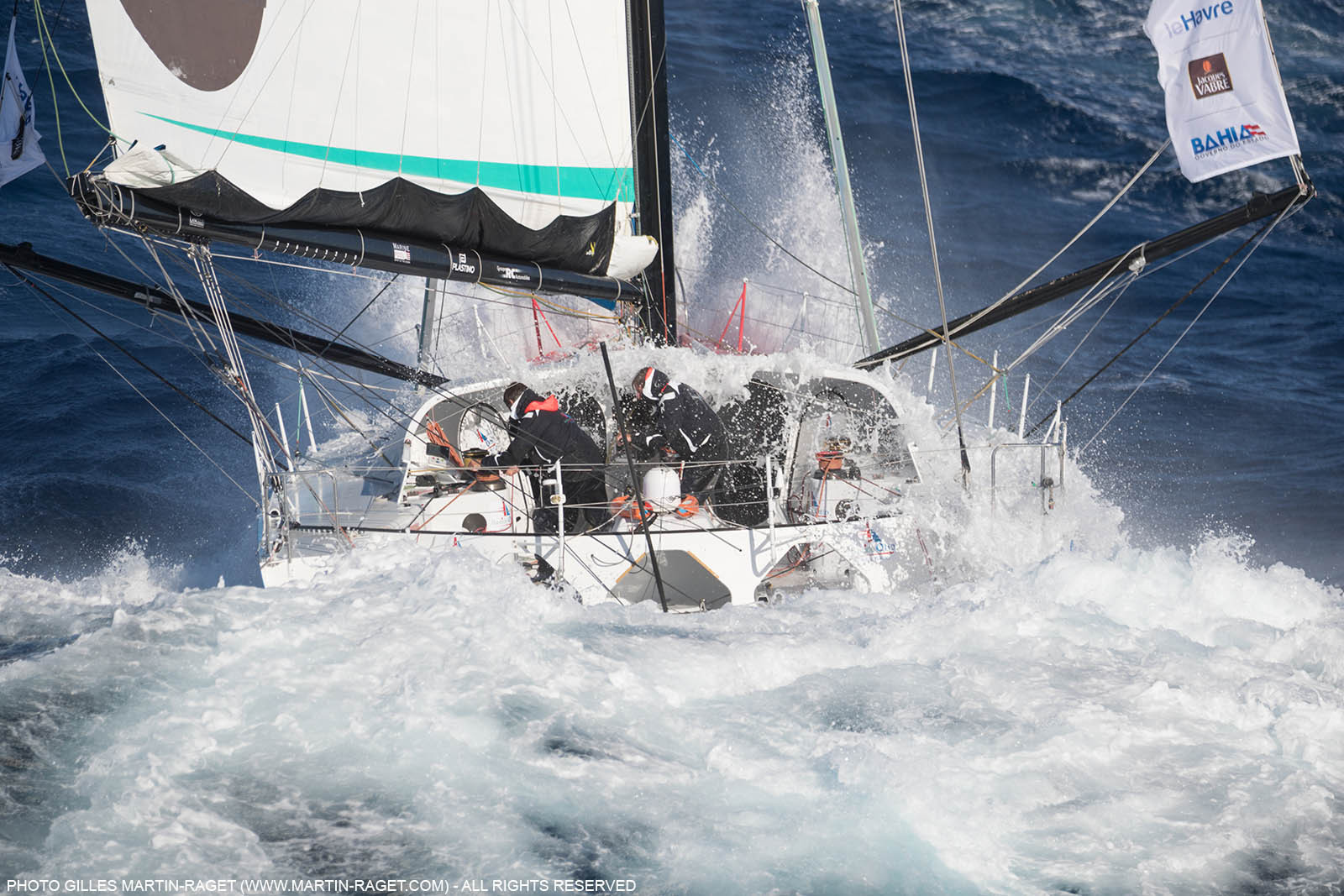 13 07 2017, Port Camargue (FRA,30), Transat Jacques Vabre 2017, Bastide Otio (Kito de Pavant, Yannick Bestaven), offshore trainings