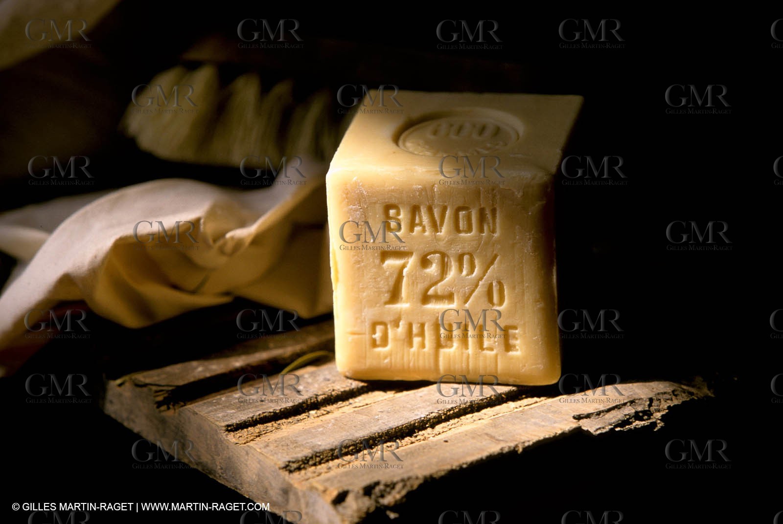Marseille soap made with olive oil