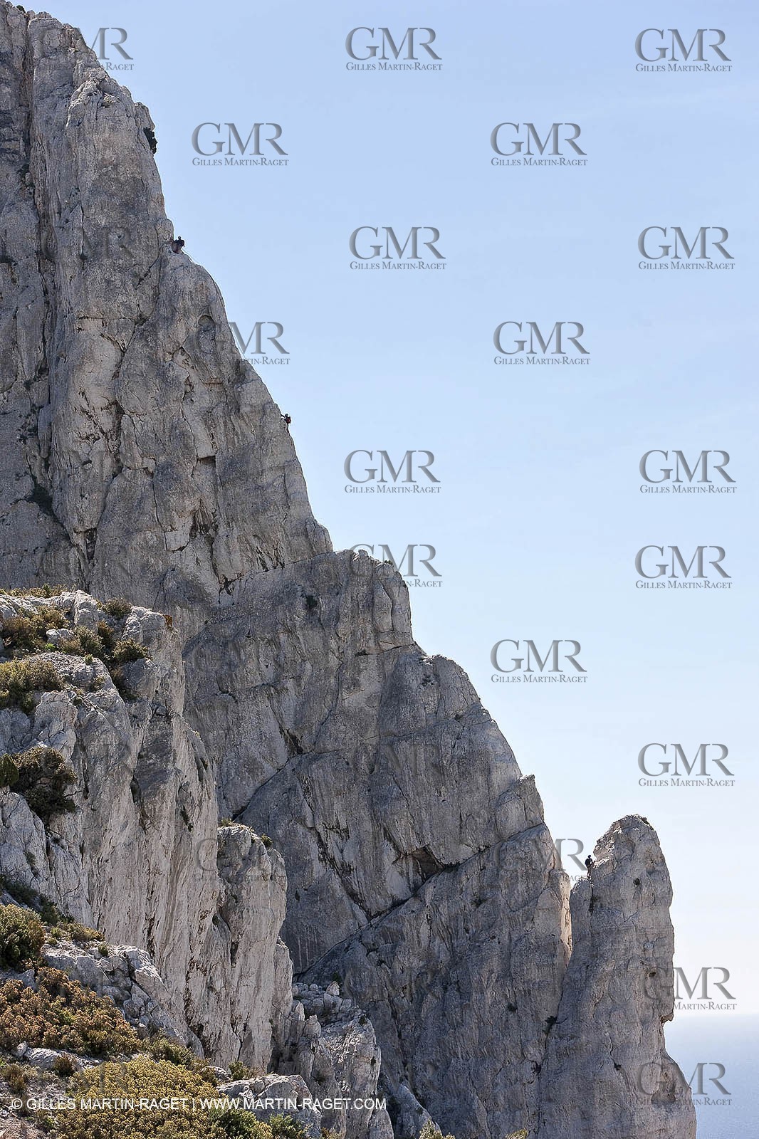 30 04 2009 - Marseille (FRA, 13) - Les Calanques - La Grande Candelle - Arrête de Marseille